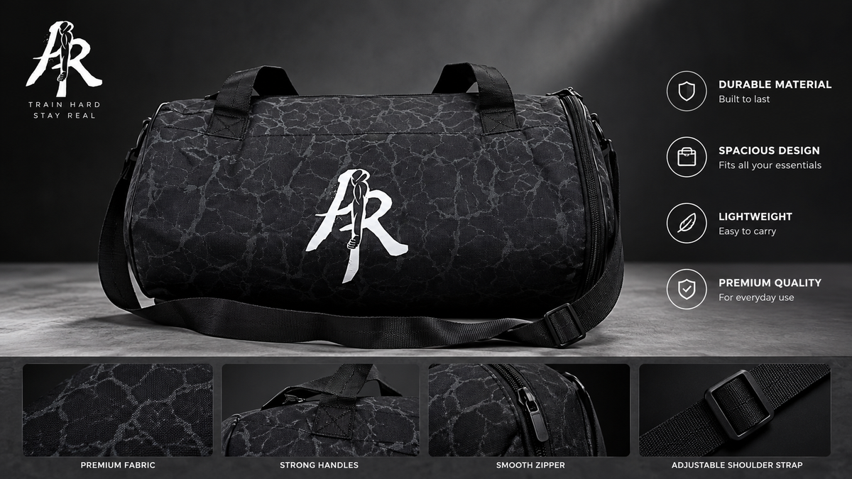 AR GYM BAG 🖤 | القوة في كل تفصيلة

مش مجرد شنطة جيم… دي جزء من هويتك 💪

شنطة الجيم السوداء من AR بتجمع بين الأناقة، العملية، والتصميم الرياضي اللي يناسب أسلوب حياتك.

✅ تصميم أسود أنيق بشعار AR المميز.
✅ مساحة واسعة لاستيعاب ملابس التمرين ومستلزماتك الر